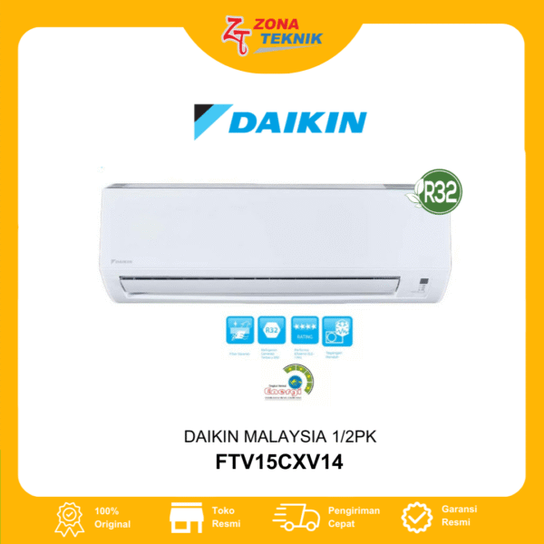 HARGA AC BARU DAIKIN FTV15CXV14 1/2PK