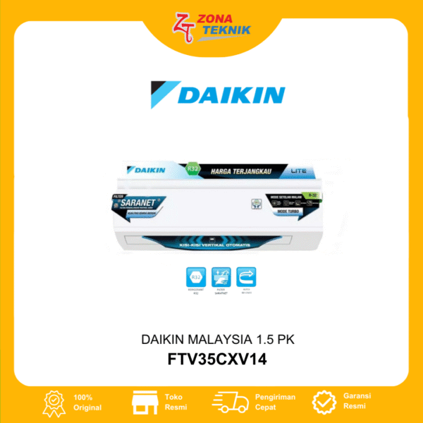 HARGA AC BARU DAIKIN FTV35CXV14 1.5 PK
