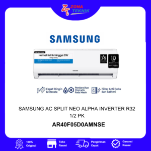 Samsung AC Split Inverter 1/2 PK AR40F05D0AMNSE Neo Alpha