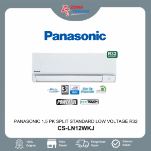 Harga AC Baru Panasonic CS-LN12WKJ 1,5 PK Split Standard Low Voltage R32