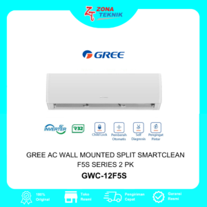 HARGA AC BARU Gree Wall Mounted Split SmartClean GWC-12F5S 1,5 PK INVERTER