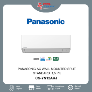 Harga AC Baru Panasonic Wall Mounted Split Standard 1,5 PK -CS-YN12AKJ