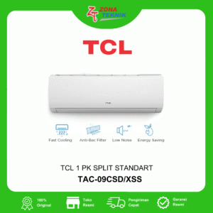 HARGA AC BARU TCL TAC-09CSD/XSS 1 PK STANDART
