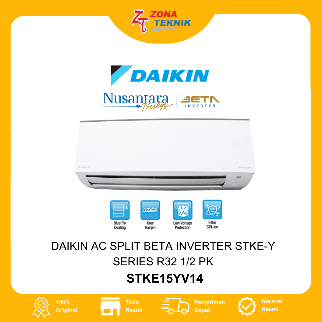 AC Daikin Series R32 1/2 PK - STKE15YV14 BETA Inverter