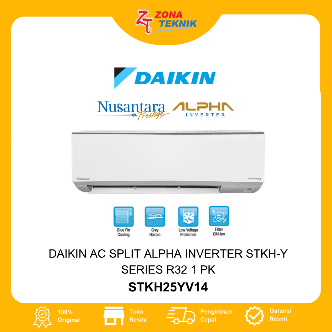 AC Daikin Split R32 1 PK - STKH25YV14 ALPHA Inverter