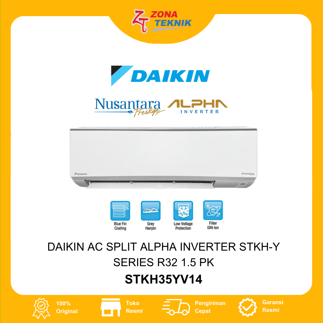 AC Daikin Split R32 1.5 PK STKH35YV14 ALPHA Inverter