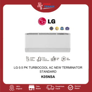 HARGA AC LG BARU 0.5 PK TURBOCOOL AC New Terminator Standard