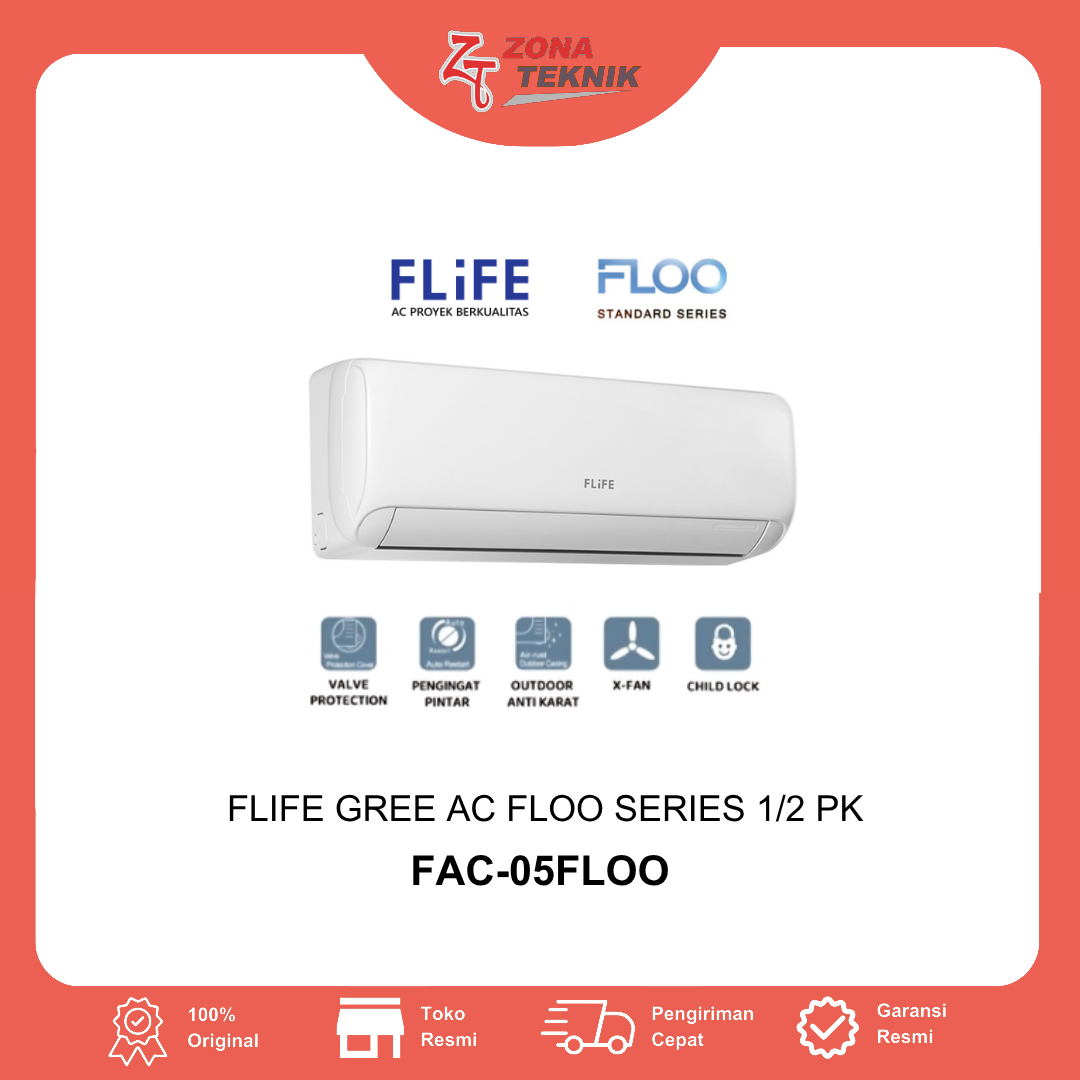 Flife AC Standart FLOO Series 1/2 PK - FAC-05FLOO