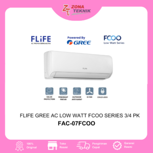 Flife By Gree AC Low Watt 3/4 PK FCOO Series - FAC-07FCOO