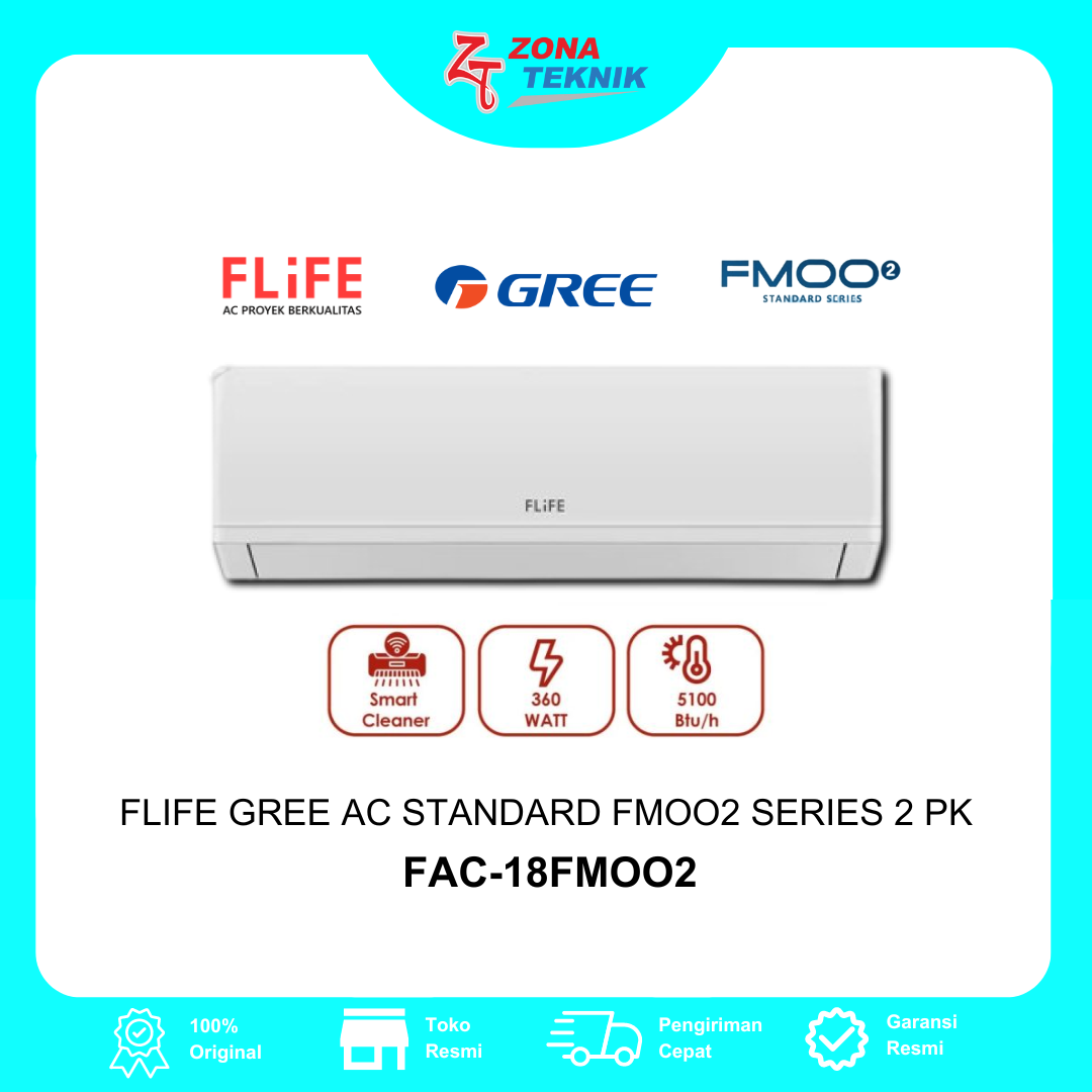 Flife Gree AC Standard FMOO2 Series 2 PK - FAC-18FMOO2