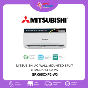 Mitsubishi AC Wall Mounted Split Standard 1/2 PK SRK05CXP-W3