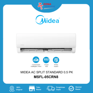 Midea AC Split Standard 0.5 PK MSFL-05CRN8 Prime Guard